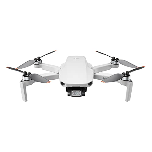 DJI Mini 2 Ultraligero y Plegable Drone Quadcopter, 3 Ejes Gimbal con Cámara 4K, Foto 12MP, 31 Minutos de Vuelo, OcuSync 2.0 HD Transmisión de Vídeo, Sin Tarjeta, Sin Care Refresh, Gray
