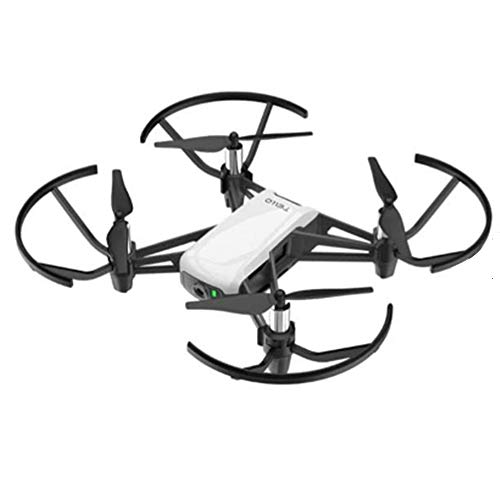 DJI Tello Quadcopter Drone Boost Combo con cámara HD y VR, incluye 3 pilas, jaula protectora, alimentado por tecnología DJI y procesador Intel de 14 núcleos, educación de codificación, manta y mosca
