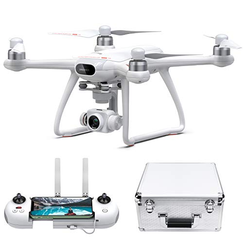 Potensic Dreamer Pro 4K GPS Drones con Cámara, 3 Ejes Gimbal, Motor sin Escobilla, Drone Profesional Foto 16MP, Video 4K, Transmisión en FHD desde 2 km FCC, Drone con Maletín Transporte y SD Tarjeta