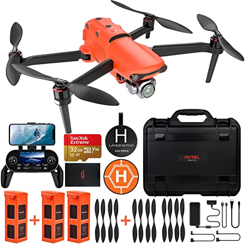 Autel Robotics EVO 2 Pro Drone con 6K HDR Video para Profesionales, Paquete Resistente con €429 Kit de Accesorios de Valor (Modelo V2, Manual de Usuario Solo en Inglés)