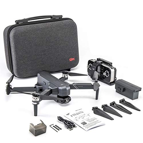 Bybo SJRC F11 PRO Dron con cámara 4K para adultos, 2 ejes Gimbal 5G WiFi GPS dron FPV sin escobillas, 25 minutos de tiempo de vuelo, bolsa portátil