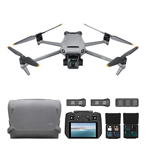 DJI Mavic 3 Cine Premium Combo - Dron cámara con cámara Hasselblad CMOS 4/3, vídeo 5.1K, detección de obstáculos omnidireccional, 46 min de vuelo, Apple ProRes 422 HQ, Certificado C1