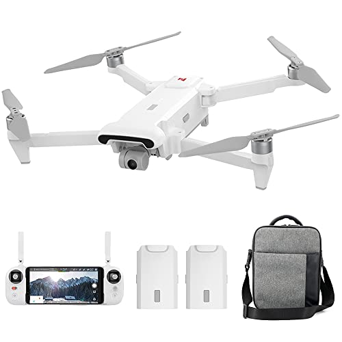 FIMI X8SE 2022 V2 Drones con Cámara EIS 4K HD, 10km Distancia Control, 3 Ejes Cardán, GPS Retorno Inteligente, 35mins Duracion Del Vuelo, Profesional FPV Quadcopter RC Drone (2 Pilas)