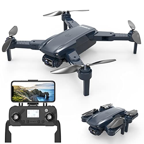 X1 Drones con camara 4k in app profesional adultos,GPS drone ESC camara 1080p GPS dron EIS cámara inferior 720p, app VR RC Quadcopter 5GHz FPV WIFI video, Motor Sin Escobillas, 18Mins
