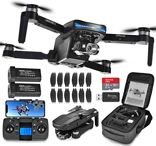 NMY Drones Con Camara 4k Para Adultos, 5G WIFI Transmision , Tecnologia EIS, Camara Cardan, 50 Minutos De Vuelo Con 2 Baterias, Motor Sin Escobillas, Dron Profesional,L800