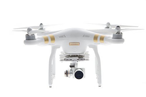 DJI Phantom 3 Professional - Drone cuadricóptero (12.4 MP, 2160p, 4480 mAh), color blanco
