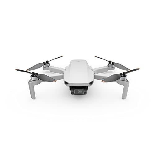DJI Mini SE - Dron con cámara con estabilizador en 3 ejes, cámara 2.7K, GPS, tiempo de vuelo de 30 min, peso reducido, dron de menos de 249 g/0.55 lb, resistencia al viento mejorada de nivel 5, gris