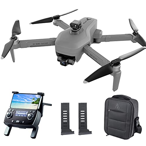 Entrega en 5~7 Días, ZLL SG906 MAX2 GPS Drones con Cámara EIS 4K HD, 4km Distancia Control, Evitación Obstáculos con Láser de 360 Grados, 3 Ejes Cardán, Profesional FPV Quadcopter RC Drone (2 Pilas)
