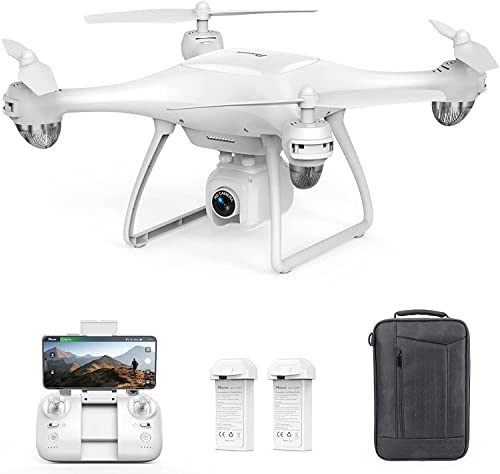 Potensic P5 Drone con Cámara 2.7K, Drone GPS Profesional para Adultos, 5.8Ghz WiFi FPV Video, 40 Mins de Largo, Tiempo de Vuelo, Sígueme, Retorno Automático a Casa, DIY Ruta de Larga Distancia