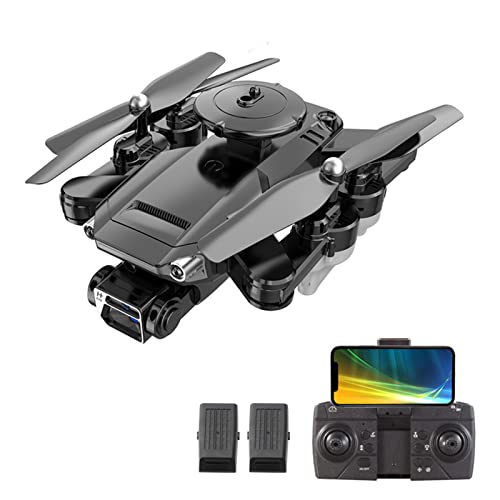 Drones con Camara 4k, Drone Dual Cámara, Drones con Camara para Principiantes Adultos Niño, RC Drone Cámara, HD Drone Cámara, Posicionamiento de Flujo óptico, Plegable Drones