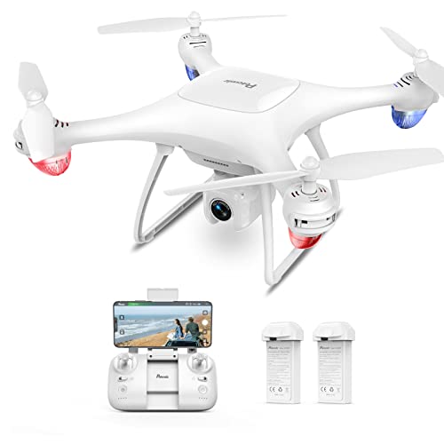 Potensic Drone con Cámara 2.7k para Adultos, Helicóptero Quadcopter con Sensor de Gravedad, Retención de Altitud, Modo sin Cabeza, Vuelo de Trayectoria y Flip 3D, 36 Minutos de Vuelo