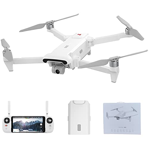 FIMI X8SE 2022 V2 Drones con Cámara EIS 4K HD, 10km Distancia Control, 3 Ejes Cardán, GPS Retorno Inteligente, 35mins Duracion Del Vuelo, Profesional FPV Quadcopter RC Drone (1 Pila)