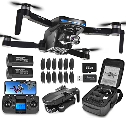 NMY Drones Con Camara 4k Para Adultos, 5G WIFI Transmision, Tecnologia EIS, Camara Cardan, 50 Minutos De Vuelo Con 2 Baterias, Motor Sin Escobillas, Dron Profesional