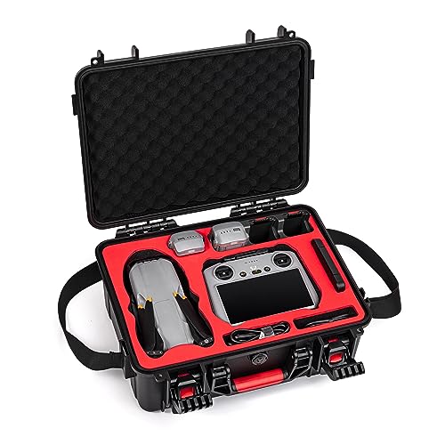 STARTRC Air 3 Bolsa Impermeable Hardshell Almacenamiento Maleta para dji Air 3 Drone Accesorios, Negro