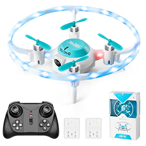 4DRC V5 Helicóptero Mini Drone para Niños Principiantes,RC Quadcopter con función de Flotador,Regalos y Juguetes para Niños,Flips 3D,Vuelo Circular,Luces LED,2 Baterías