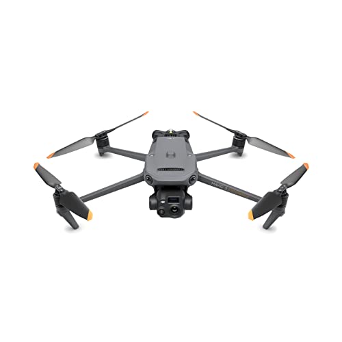 DJI - Pack básico de tranquilidad Mavic 3T - Dron con cámara de imagen térmica 640×512, cámara gran angular, zoom híbrido 56×, posicionamiento centimétrico con RTK y un altavoz de alto volumen