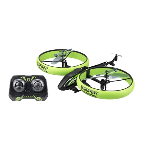 Bizak Bumper Phoenix, Dron con diseño de ciencia ficción, totalmente funcional con potencia de 2, 4Gh, 3 canales y doble motor (62004814)